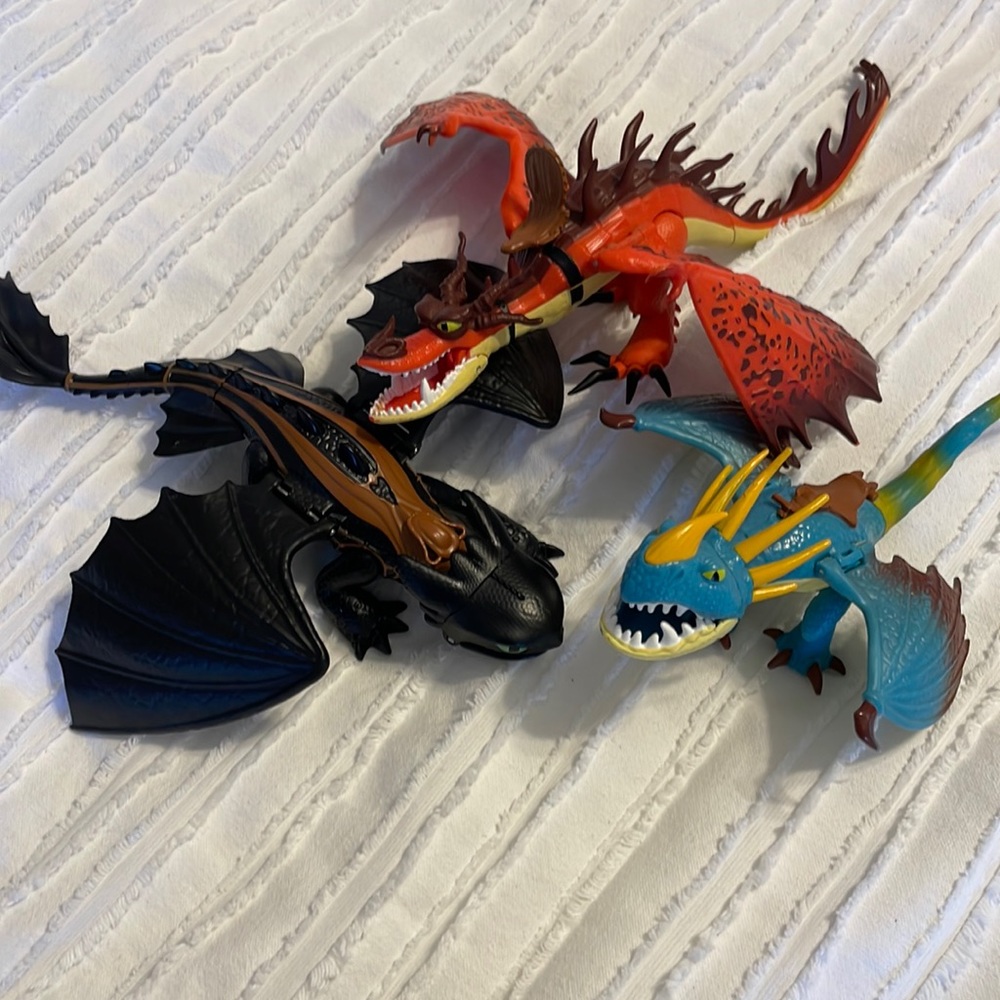 How to Train your Dragon Figure Set